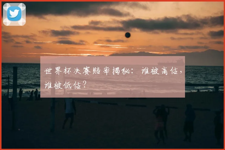 世界杯决赛赔率揭秘:谁被高估,谁被低估?